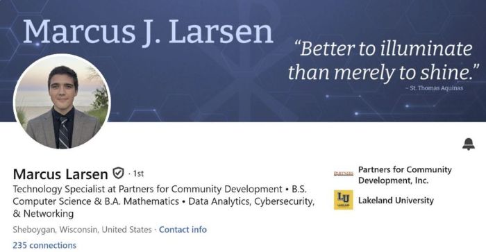 Marcus Larsen LinkedIn Profile Marcus Larsen LinkedIn Profile